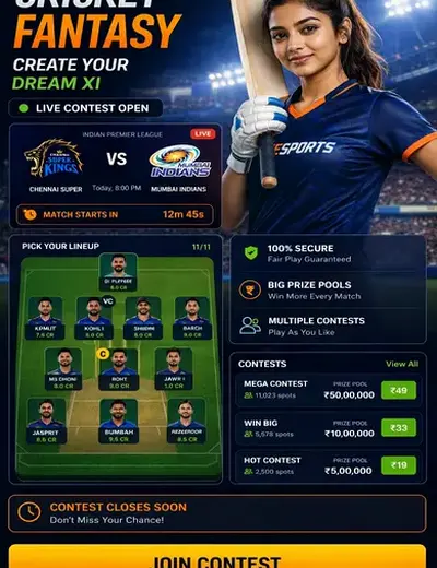 Apostatudo (bet tudovip) fantasy cricket & matchday visual 3